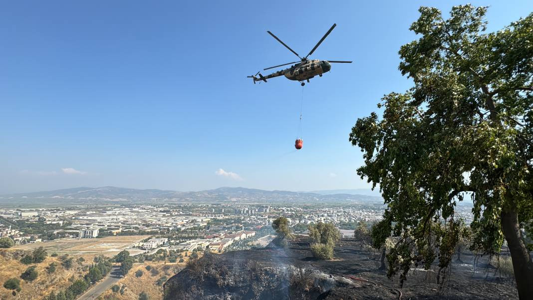 Aydın'daki yangın kontrol altına alındı. 19 er dumandan etkilendi - Resim: 11